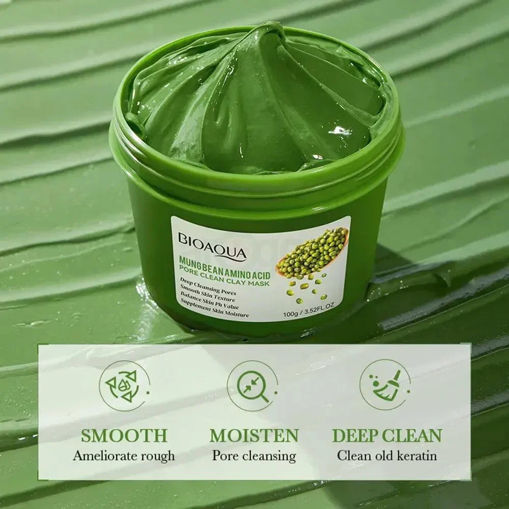 Last Day Of Discount 🔥Bioaqua Green Clay Mask